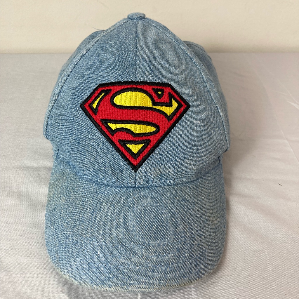 Rare Superman Baseball Cap One Size Youth